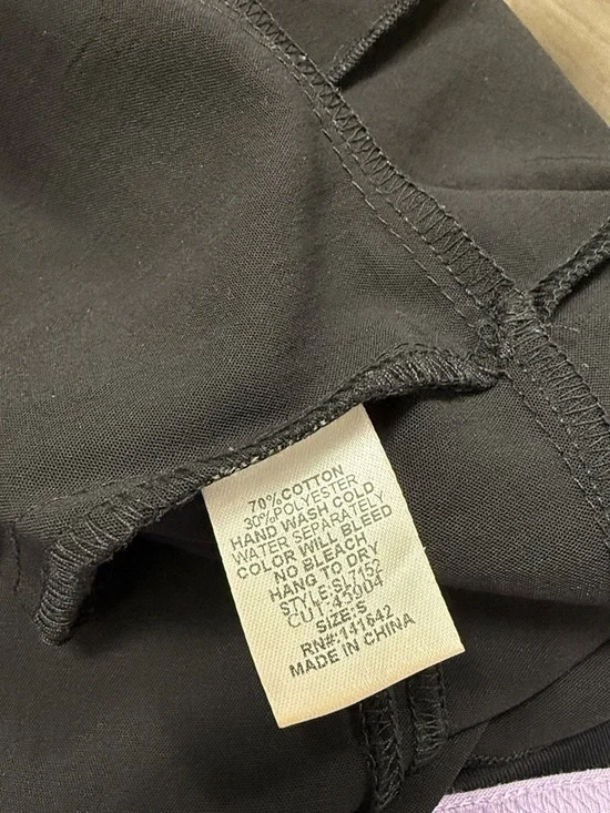 The Impeccable Pig Black Ruffle-Trim Spaghetti Strap Mini Dress - Picture 6 of 6